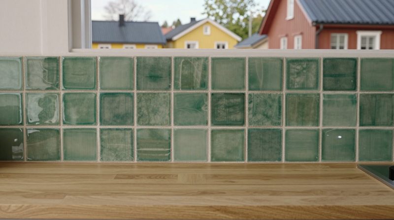 Plattsättning i kök